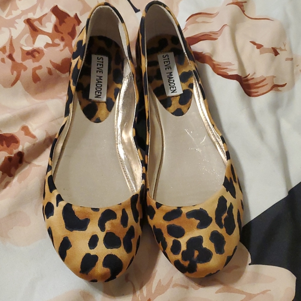 Steve Madden Cheetah flats